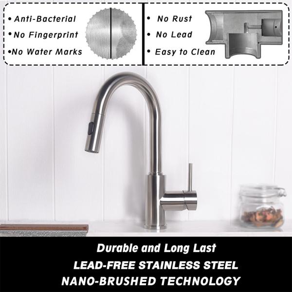 stainless steel Ambassador Marine Faucet Watermark Tap As/Nzs 3718 wels satin mixer