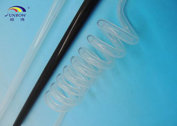 Fluoroplastic Spiral PFA Tube , Plastic Heat Resistant Tubing For Unity PFA Winding Tubing