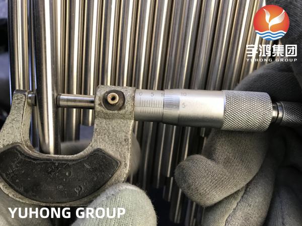 ASTM A213 TP321 Stainless Steel Seamless Tube For Heat Exchanger Tubes Bright Annealed