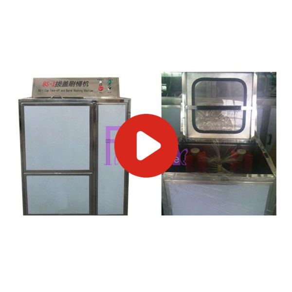 Головка машины 1 шайбы бутылки галлона машины завалки воды 5 галлонов Semi автоматическая промышленная