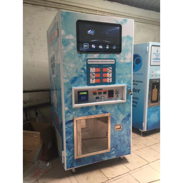 Self Service 3P 3500w Automatic Ice Making Storage Freezer