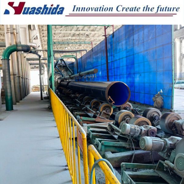 石油・ガスパイプラインプロジェクトにおける鋼管外装保護用3PE防食コーティング生産ライン