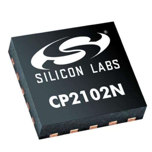 Silicon Labs EFM8UB10F8G-C-QFN20R Microcontroller IC MCU 1.71V-3.6V SMBus