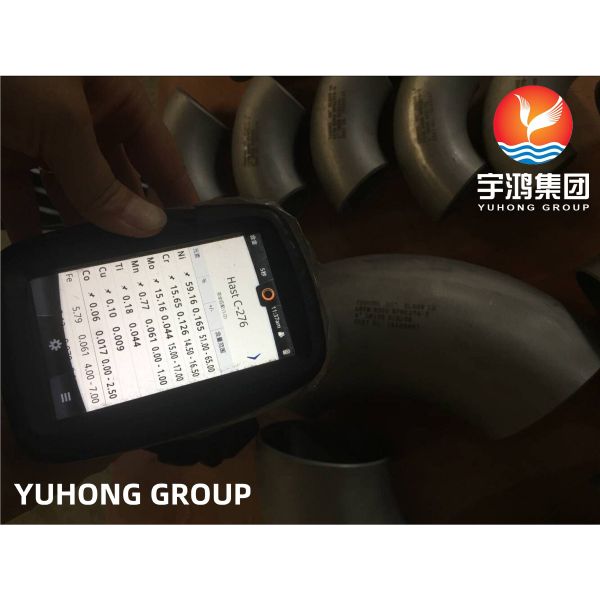 ASTM B366 UNS N10276 / Hastelloy C276 Elbow Hastelloy Steel Buttweld Fitting