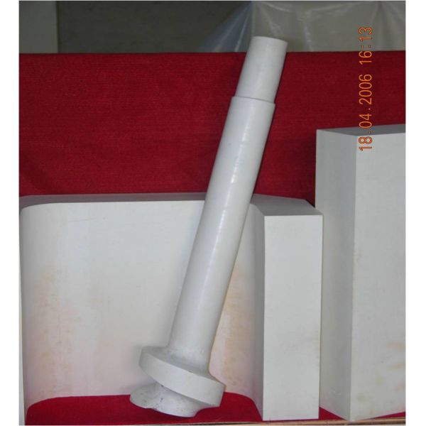 Agitadores y varillas de levantamiento para la producción de cristal, tejas refractarias de la circona del agitador/de la cubierta del agitador