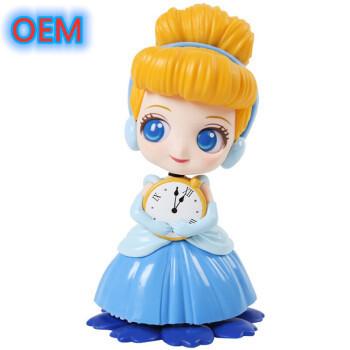Jouets de dessins animés en plastique personnalisés, jouets de dessins animés en PVC collectionnables