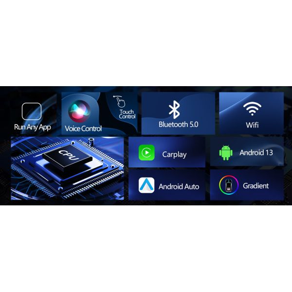 Factory Price 7 Colors ABS Material Android Carplay Box Wireless Carplay Adapter with 5G WIFI BT 5.0 2IN1 Wireless