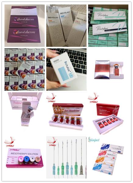 Juvederm Hyaluronic Acid Facial Dermal Filler Injectable 2*1ml Packing