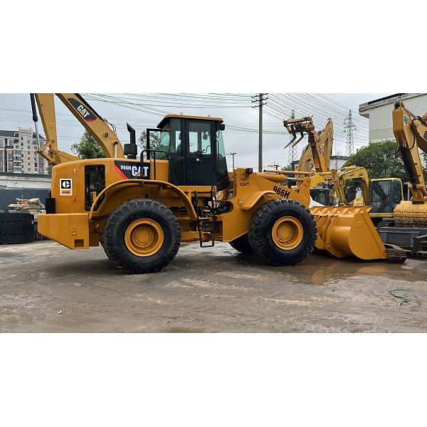 CAT 966H Wheel Loader Second-Hand Construction Machinery with 4 Wheel Drive at Best