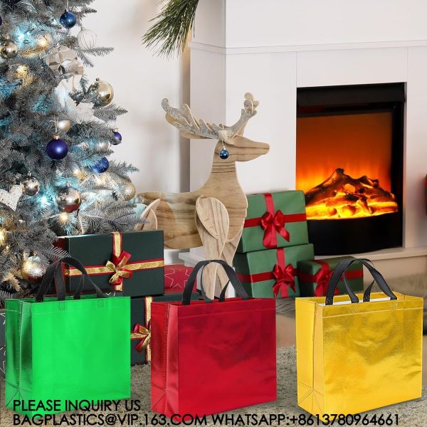 Reusable Goodie Bags With Handles - Gift Bags Medium Size - Party Favor Bags For Valentines Day Birthdays, Parties