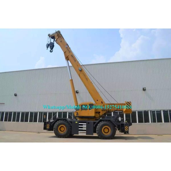 SANY XCMG Hydraulic 120 Ton Mobile Crane / Off Road Crane Energy Saving RT120U