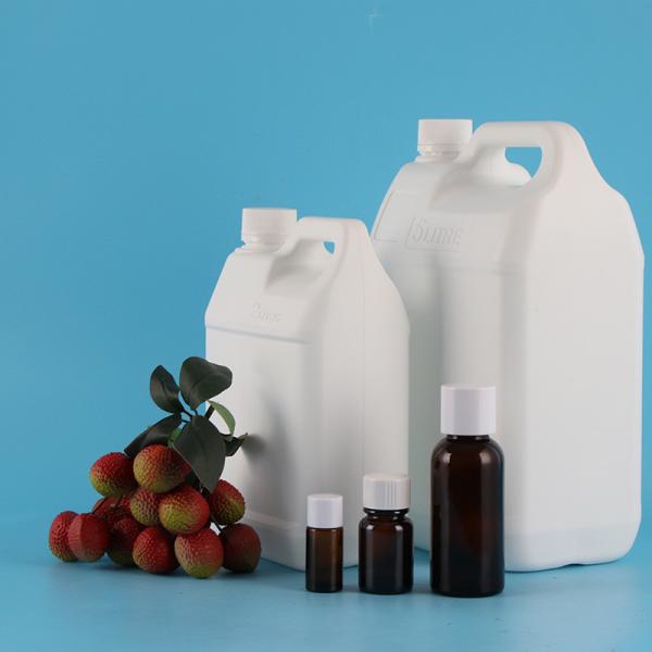 L'huile d'essence de litchi aromatique haut de gamme, longue durée, saveurs fruitées, aromathérapie
