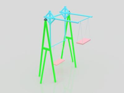 Customized 15 Children Metal Outdoor Play Structure Children'S Inclusive Playground Swing