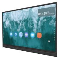 IBoard 75-TE-QS para a Bulgária 400cd/m2 câmera de 48MP e 8 Mic integrados com Android 13 4+32G RAM e armazenamento para escolas