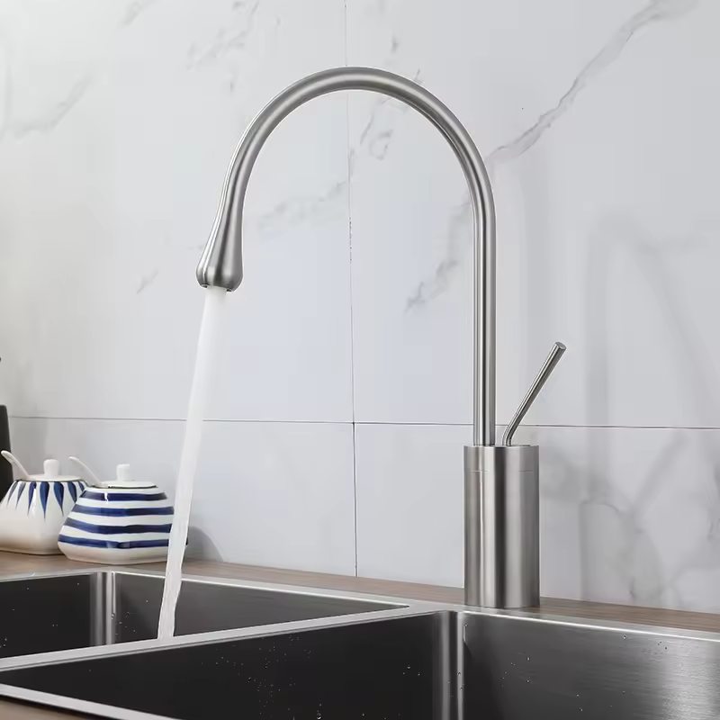 Single Handle Modern Wash Black Mixer Water Sink Taps Bathroom Basin Faucets for Bath Room