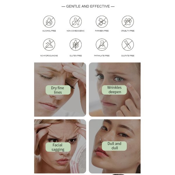 Árbol de té AHA Vitamina E Cuidado de la piel Sero para la hidratación Esencia de manchas negras