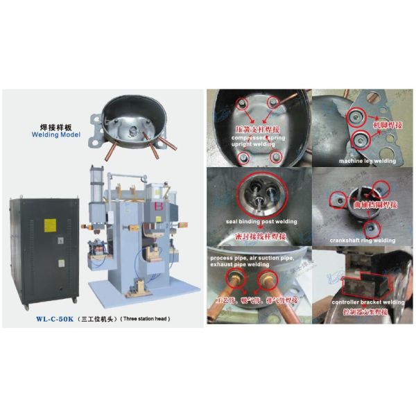 Electrical Stainless Steel Welding Machine for Air conditioning Compressor