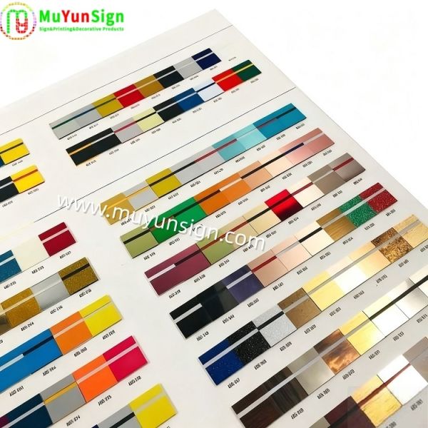 Engineered ABS Double Color Sheet For Laser Engraving / CNC Routing