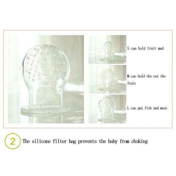 Silicone 3 6 Months Baby Infant Teethers Fruit Pacifier Newborn Silicone Pacifier BPA Free