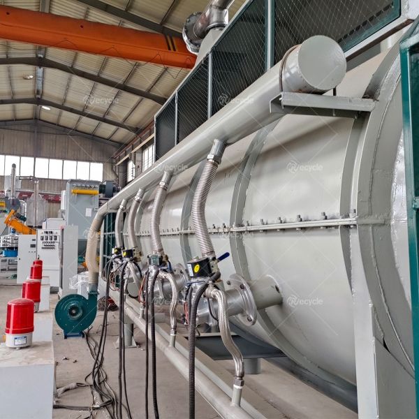 Motor Recycling Pyrolysis Carbonization Stove Bio Carbon Charring Furnace Charcoal Making Machine