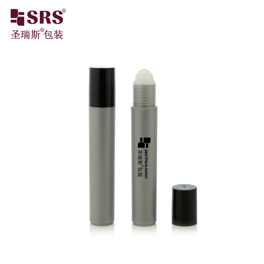 15ml Custom Printed PP Plastic Roller Bottle Empty Roll On Container for Perfume Essential Oil Cosmetic Brand Production
