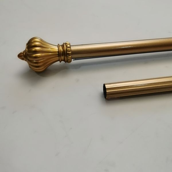 Gold Nordic 6.7m 28mm Steel Pipe Curtain Rods