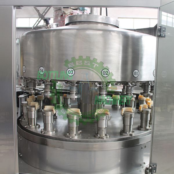16-4 Normal Pressure Tea Energy Drink Tin Cans Filling Machine