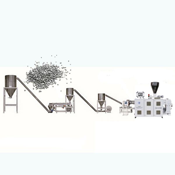 Линия Pelletizing Pvc пластиковая/ненужная пластиковая повторно используя машина