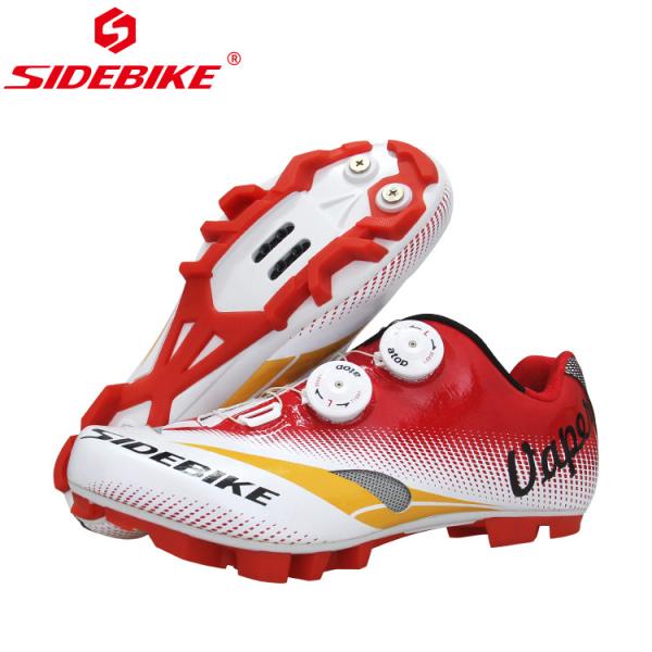 Sports Safety MTB Cycling Shoes , Mountain Bike Cycling Shoes Easy Adjustment