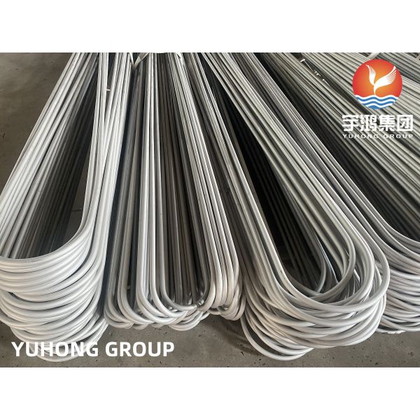 ASME SA213 TP304/304L Нержавеющая сталь бесшовная У-гибка трубки для теплообменника