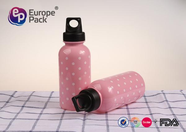 400Ml Cute Kids Plastic Water Bottles Reusable Environmentally Friendly
