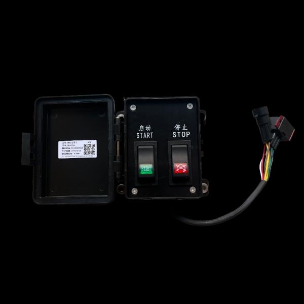 King Long Bus Rear Compartment Starter Switch Box 6-8 Pin Waterproof Rocker Bus Spares 238600520