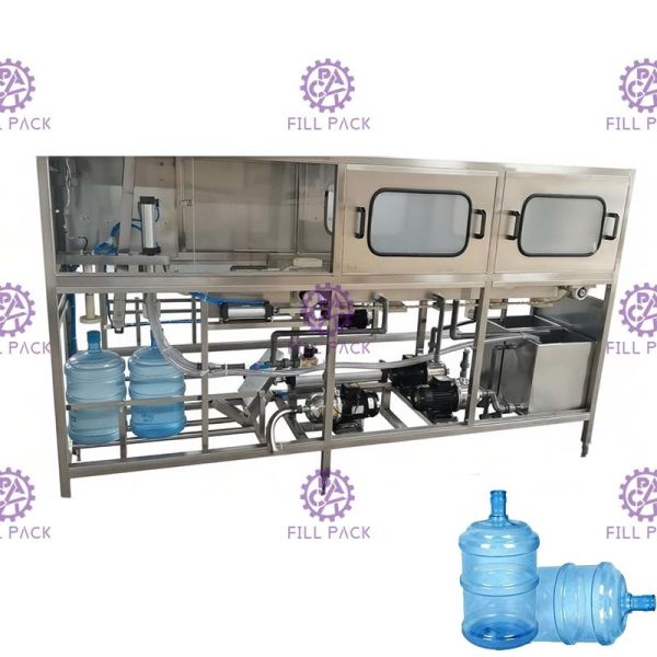 5mm Level Bucket 120BPH 5 Gallon Water Bottling Machine