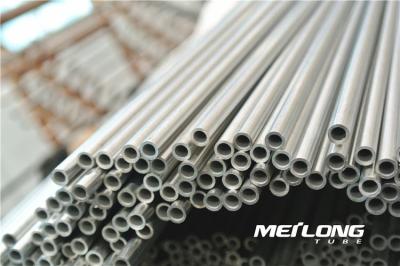 2507 Hydraulic Seamless Stainless Steel Tubing Super Duplex Metallic Bright Surface