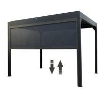 As cortinas de rolo exteriores da resistência do inseto motorizaram Windproof