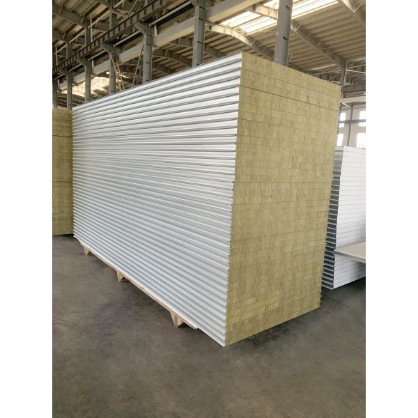 50mm MgO Magnesium Oxide Board Eps Sandwich Panel for Modern Warehouse Walls Durable