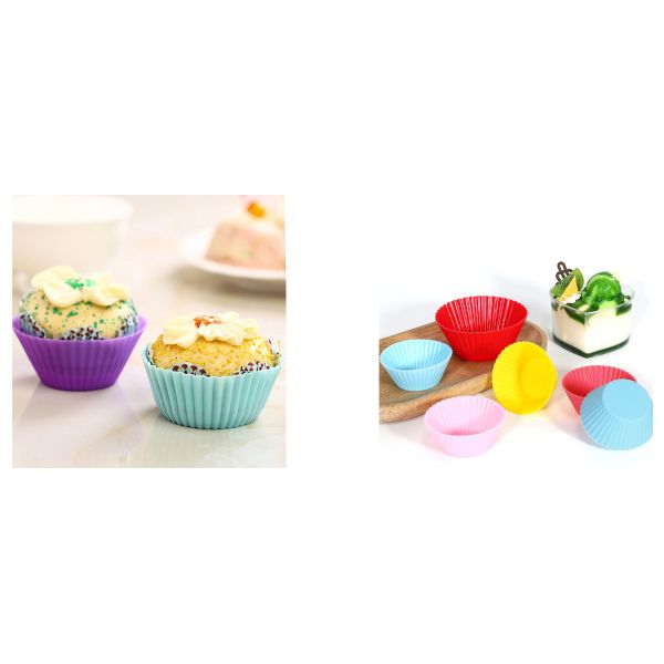Baking Mold Pan Muffin Cups Handmade Moulds Chocolate Diy Silicone Cake Molds