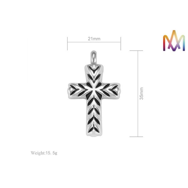 Крестовидные шармы ожерелья урны