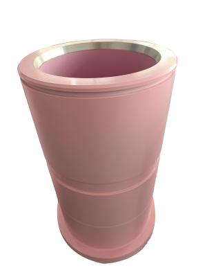 F-1600 Mud Pump Ceramic Liner Aluminium Copper Alloy Suitable For Shallow Wells