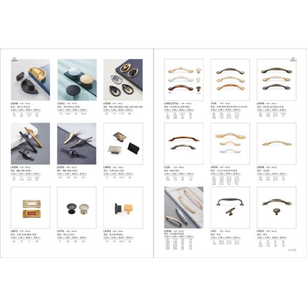 Black Aluminum Alloy Cabinet Handle Aluminum Profile Aluminum Handle