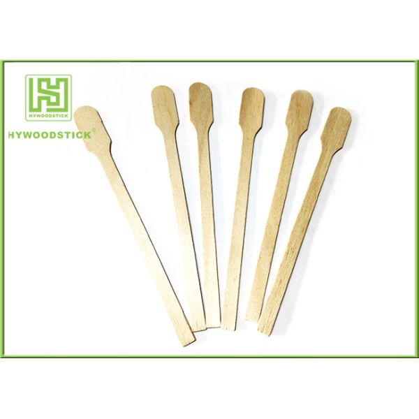 Promotion Wooden Coffee Sticks Long Thin Wooden Sticks Coffee Spoon Food Grade