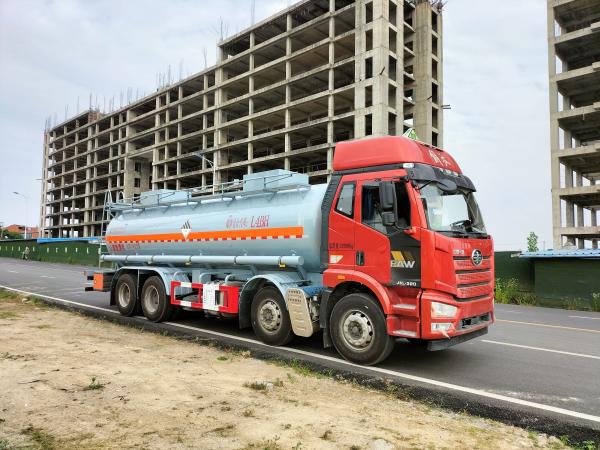 FAW 8*4 Miscellaneous Goods Cargo Truck 19m3 For Transportation 36000Kg Total weight