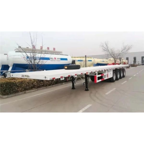 3axle Container Side Loader Semi Trailer 40FT Skeleton Container Sidelift Trailer