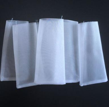 Customized Size High Temperature Filter Bags , Recyclable Filter Media Bags