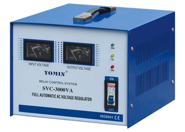 3000VA AC High Accuracy Stabilizer , Auto Voltage Stabilizer  / SVC Dual Display Stabilizer