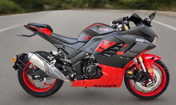 Motor de gasolina de 400cc Streetbike para adultos Enduro Racing Sportbike com Chain Drive