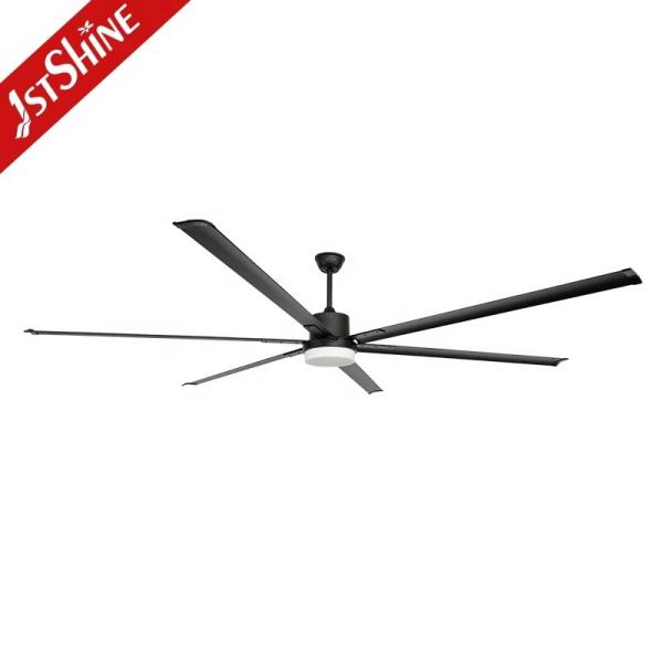 Home Hotel Office 100 polegadas ventilador de teto com lâmpada LED e controle remoto de 1stshine