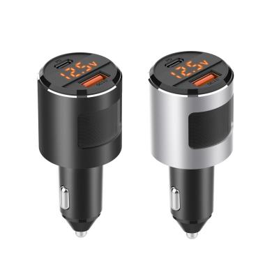 24V 65W USB C Car Charger 18W PD Fast Charging Laptop Adapter For IPhone