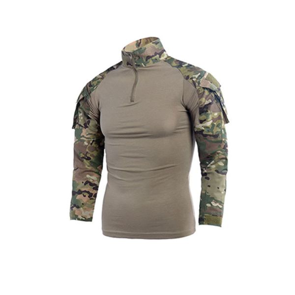 Sistema uniforme táctico de la ropa 170gsm 175gsm del combate de la rana del camuflaje del CP
