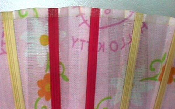 lovely gifts of bamboo paper fan for ladies